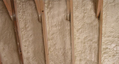 closed-cell spray foam for Midland applications